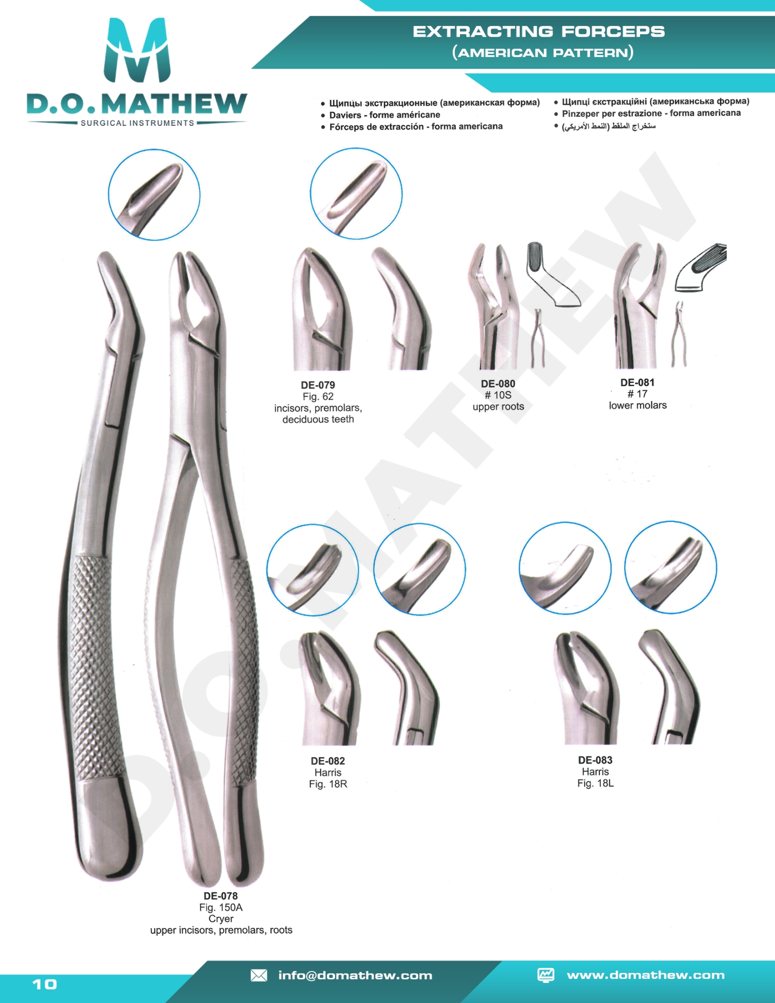 Extracting Forceps